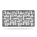 Panel ogrodzeniowy dekoracyjny GEO 30