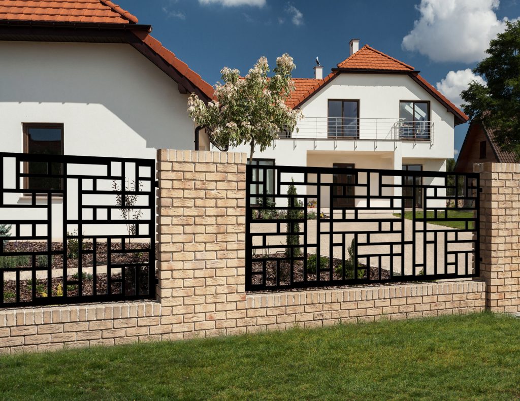 Panel ogrodzeniowy dekoracyjny GEO 30 - obrazek 2