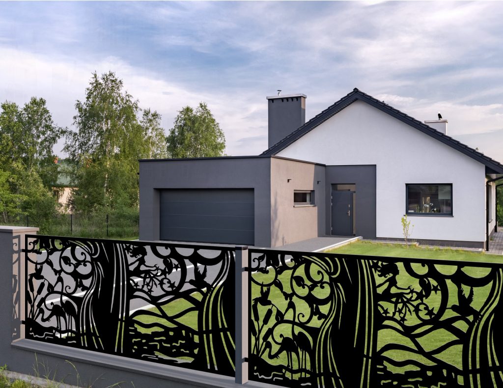 Panel ogrodzeniowy dekoracyjny NAT 02 - obrazek 2