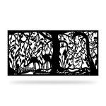 Panel ogrodzeniowy dekoracyjny NAT 03