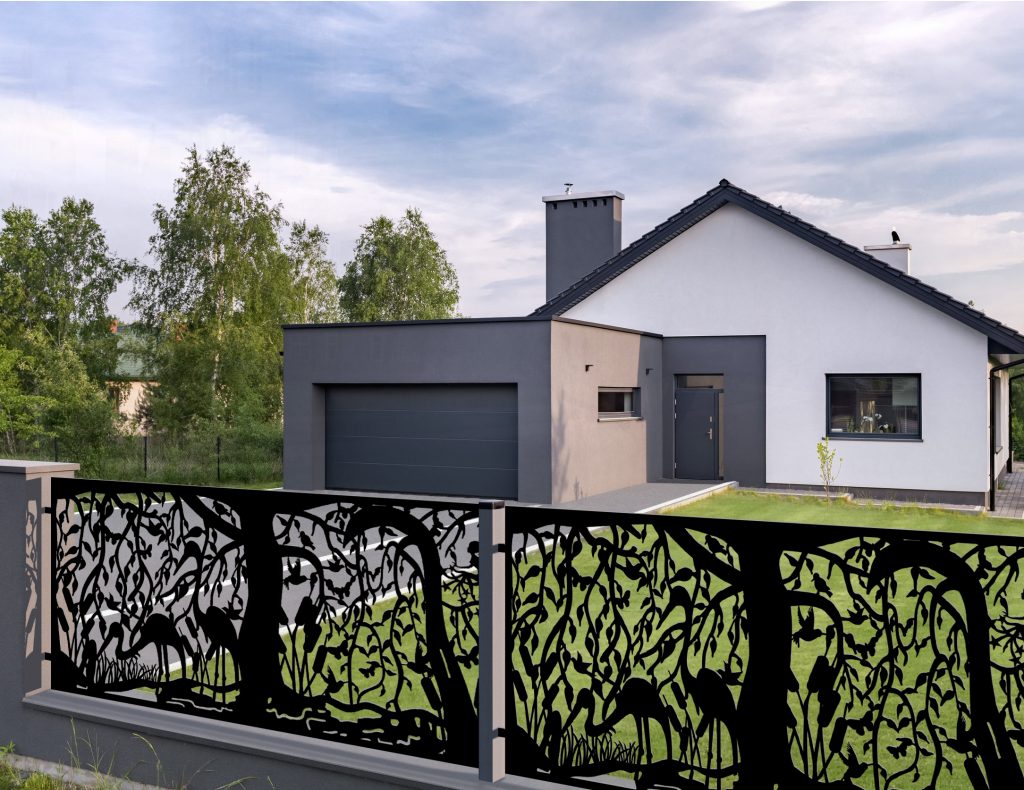 Panel ogrodzeniowy dekoracyjny NAT 03 - obrazek 2