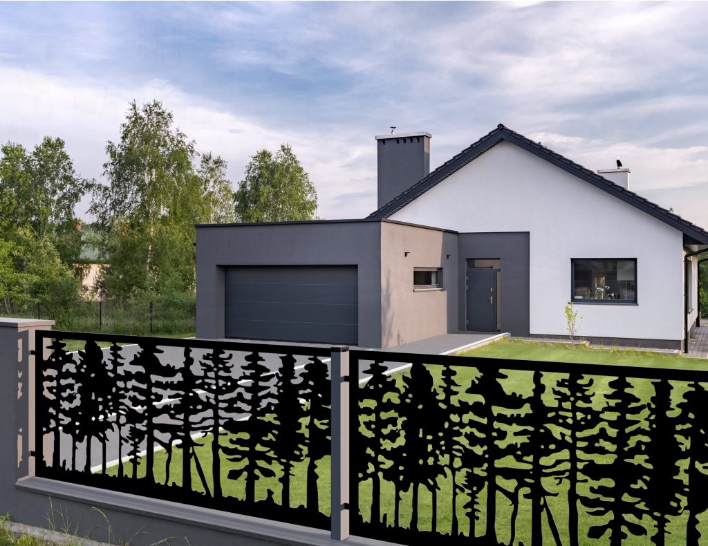 Panel ogrodzeniowy dekoracyjny NAT 04 - obrazek 2