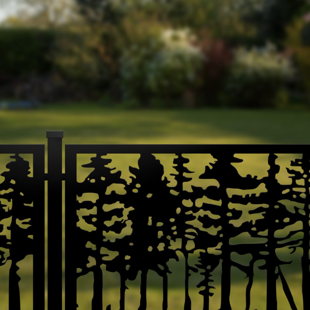 Panel ogrodzeniowy dekoracyjny NAT 04 - obrazek 3