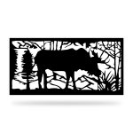 Panel ogrodzeniowy dekoracyjny NAT 12