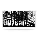 Panel ogrodzeniowy dekoracyjny NAT 14