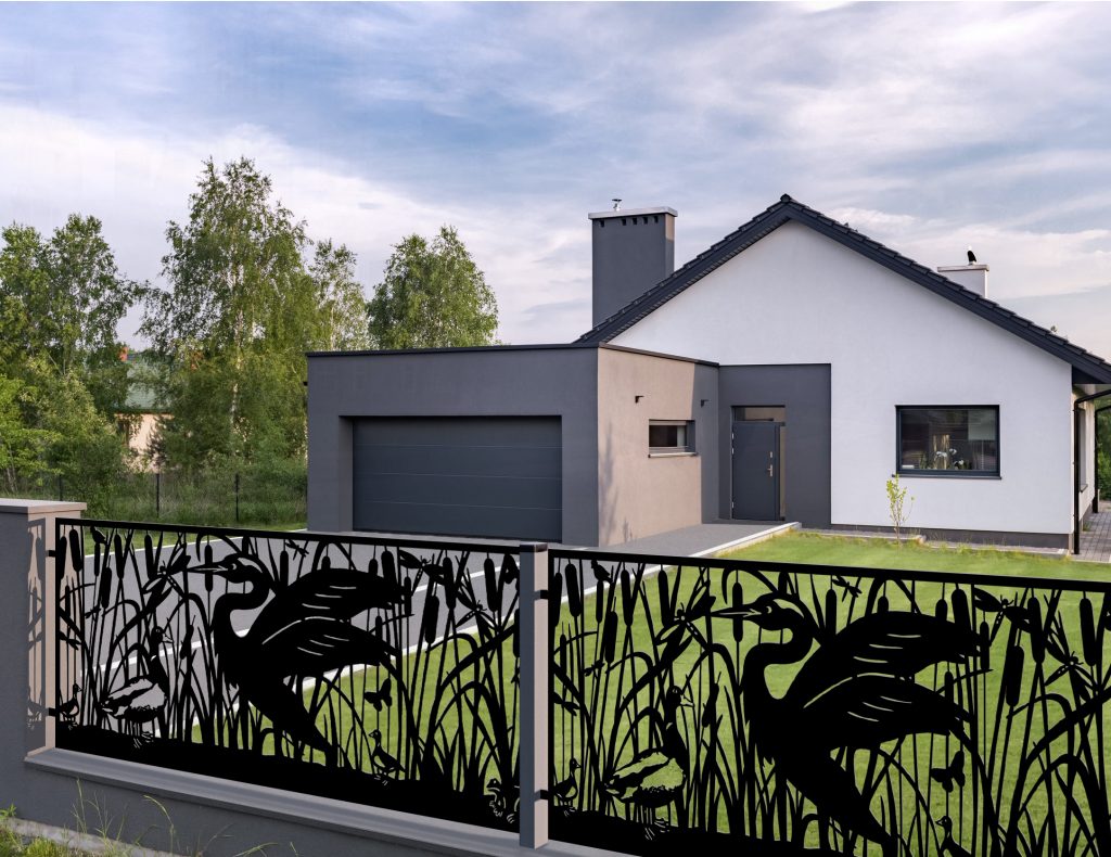 Panel ogrodzeniowy dekoracyjny NAT 20 - obrazek 2