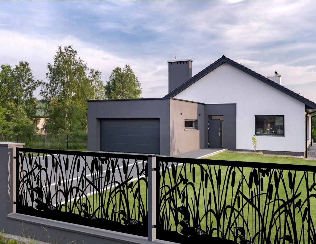 Panel ogrodzeniowy dekoracyjny NAT 22 - obrazek 2