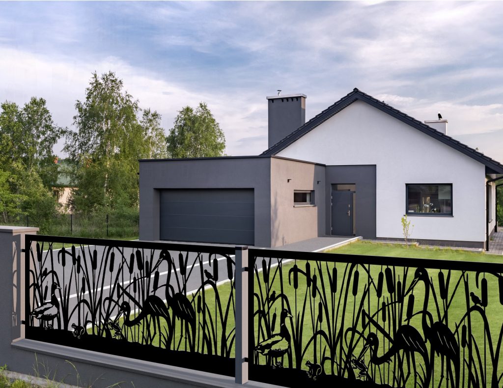 Panel ogrodzeniowy dekoracyjny NAT 23 - obrazek 2