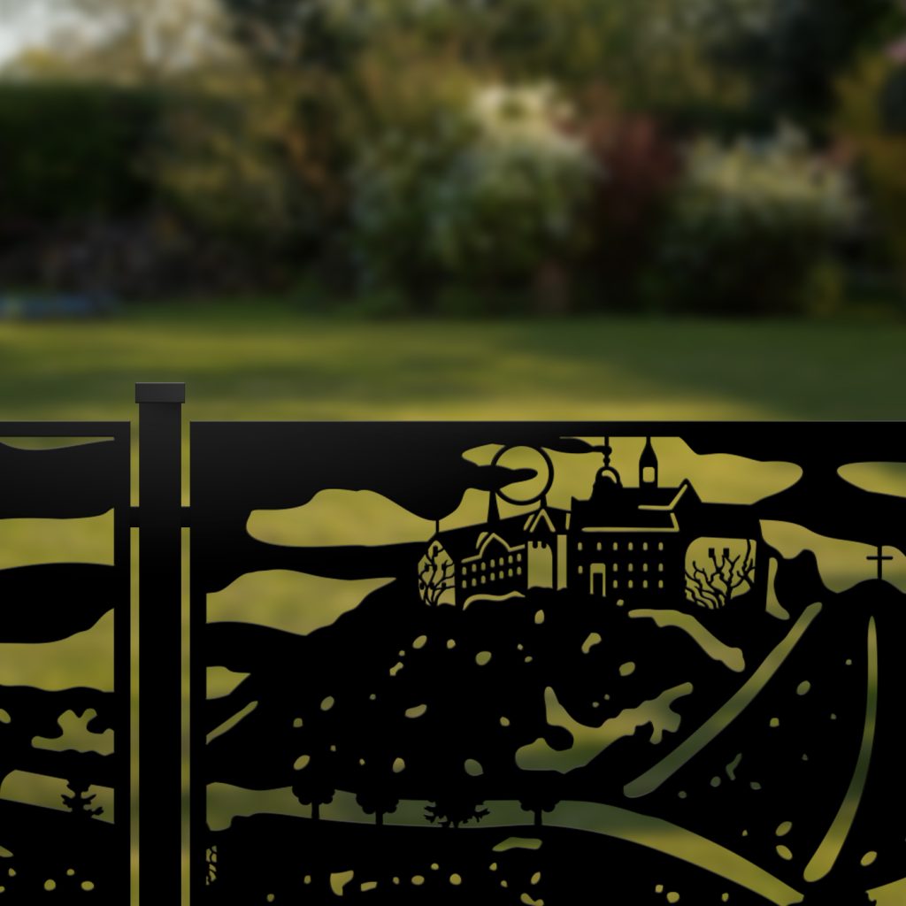 Panel ogrodzeniowy dekoracyjny NAT 28 - obrazek 3