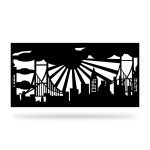 Panel ogrodzeniowy dekoracyjny NAT 33