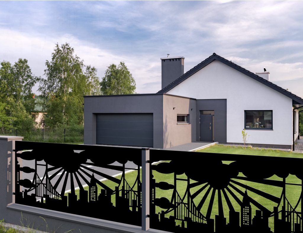 Panel ogrodzeniowy dekoracyjny NAT 33 - obrazek 2