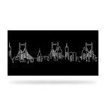 Panel ogrodzeniowy dekoracyjny NAT 34