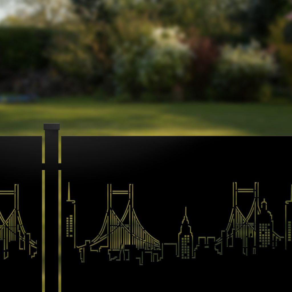 Panel ogrodzeniowy dekoracyjny NAT 34 - obrazek 3