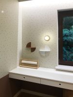 Półka metalowa na książki koło POL014 30 cm - obrazek 2