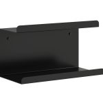 Podwójna metalowa półka ścienna Bilevel 30 cm