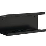 Podwójna metalowa półka ścienna Bilevel 40 cm