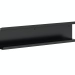 Podwójna półka łazienkowa ze stali nierdzewnej Bilevel 80 cm