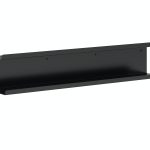 Podwójna półka łazienkowa ze stali nierdzewnej Bilevel 90 cm