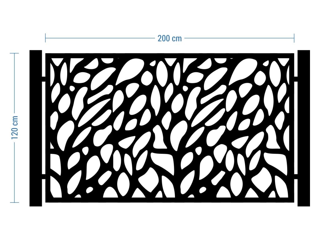 Przęsło ogrodzeniowe Anastasia 200×120 cm - obrazek 2
