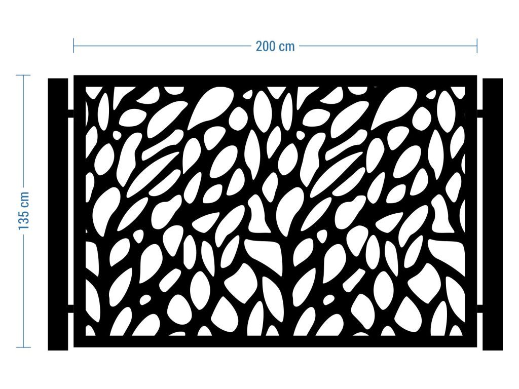 Przęsło ogrodzeniowe Anastasia 200×135 cm - obrazek 2