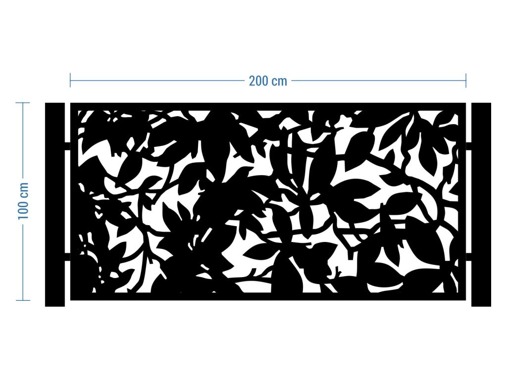 Przęsło ogrodzeniowe Aurora 200×100 cm - obrazek 2