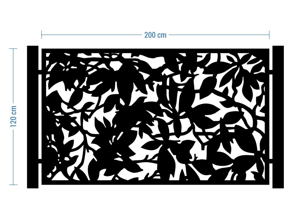 Przęsło ogrodzeniowe Aurora 200×120 cm - obrazek 2