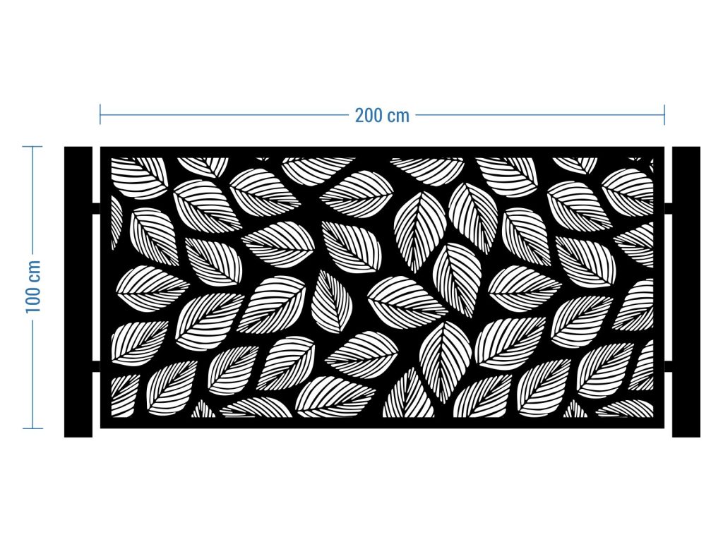 Przęsło ogrodzeniowe Kira 200×100 cm - obrazek 2