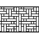 Przęsło ogrodzeniowe Claudia 200×120 cm