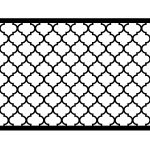 Przęsło ogrodzeniowe Bianca 200×135 cm