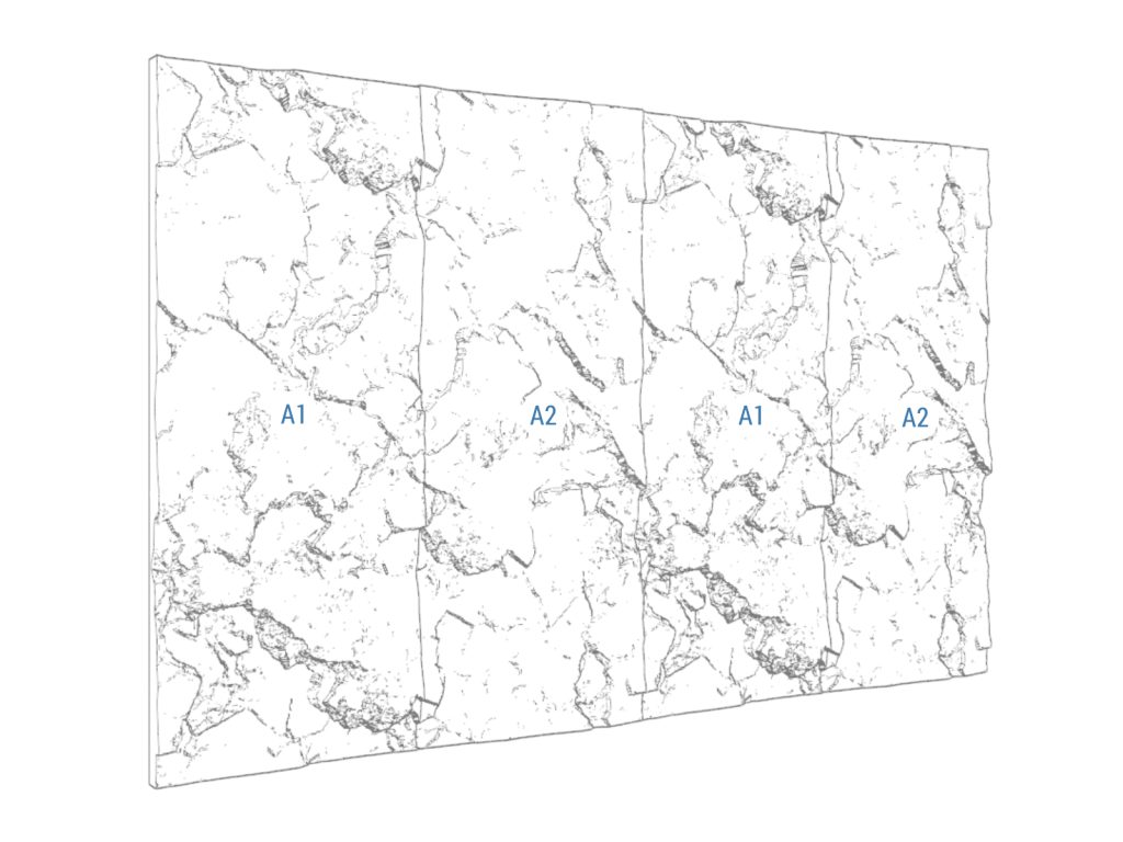 Panel ścienny 3D Granit 100x250cm - obrazek 6