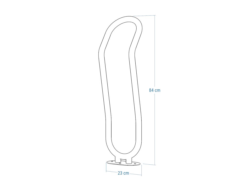 Stojak rowerowy Loop - obrazek 4