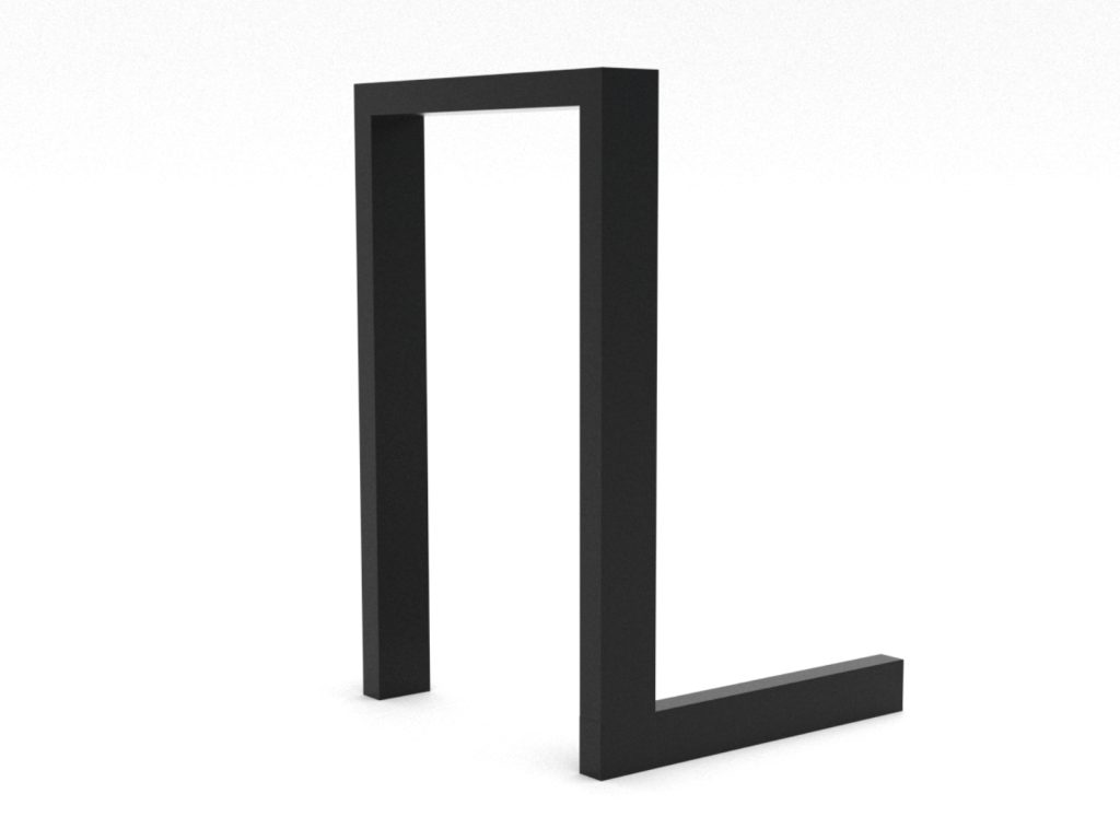 Stojak rowerowy Ratio Chrom moduł A - obrazek 2