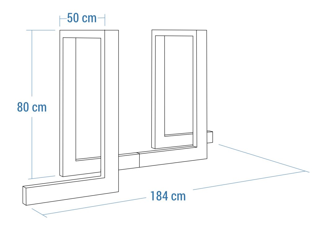 Stojak rowerowy Ratio zestaw 2 - obrazek 5