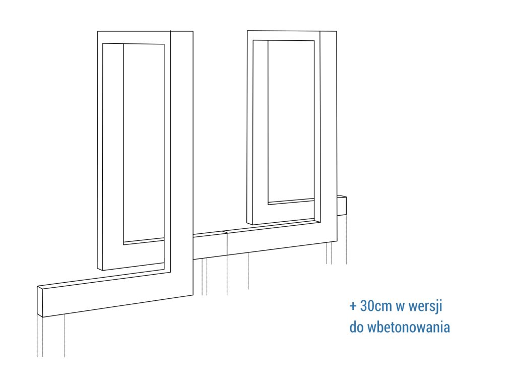 Stojak rowerowy Ratio zestaw 2 - obrazek 6