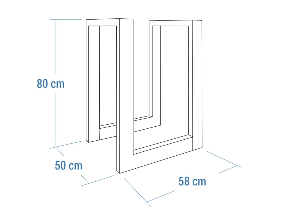 Stojak rowerowy Ratio zestaw 3 - obrazek 5