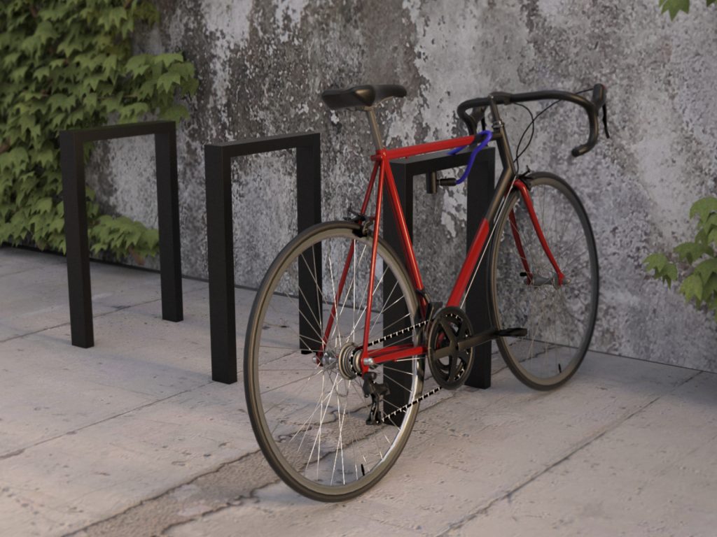 Stojak rowerowy Ratio Chrom moduł D - obrazek 2