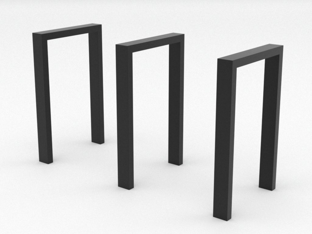 Stojak rowerowy Ratio Chrom moduł D - obrazek 3