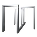 Stojak rowerowy Ratio Chrom zestaw 4