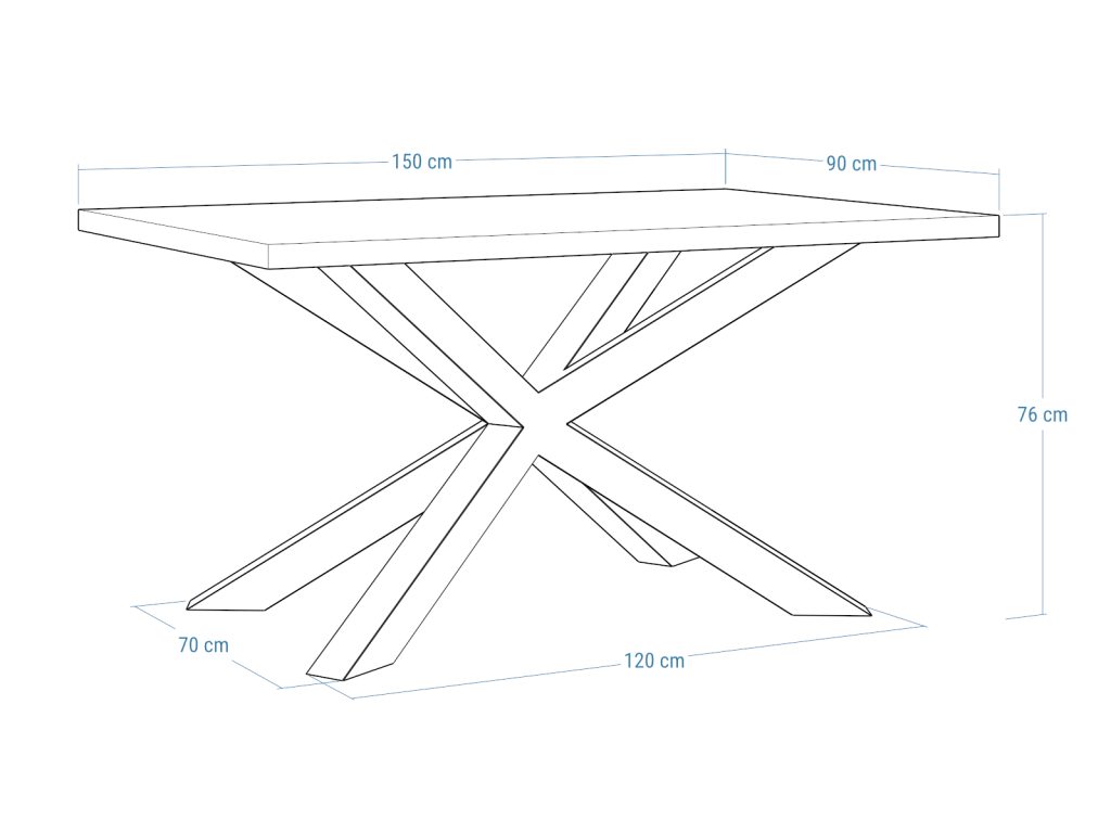 Stół dębowy Pająk - obrazek 5