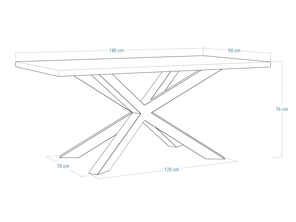 Stół dębowy Pająk - obrazek 6