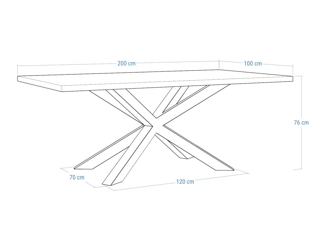 Stół dębowy Pająk - obrazek 7