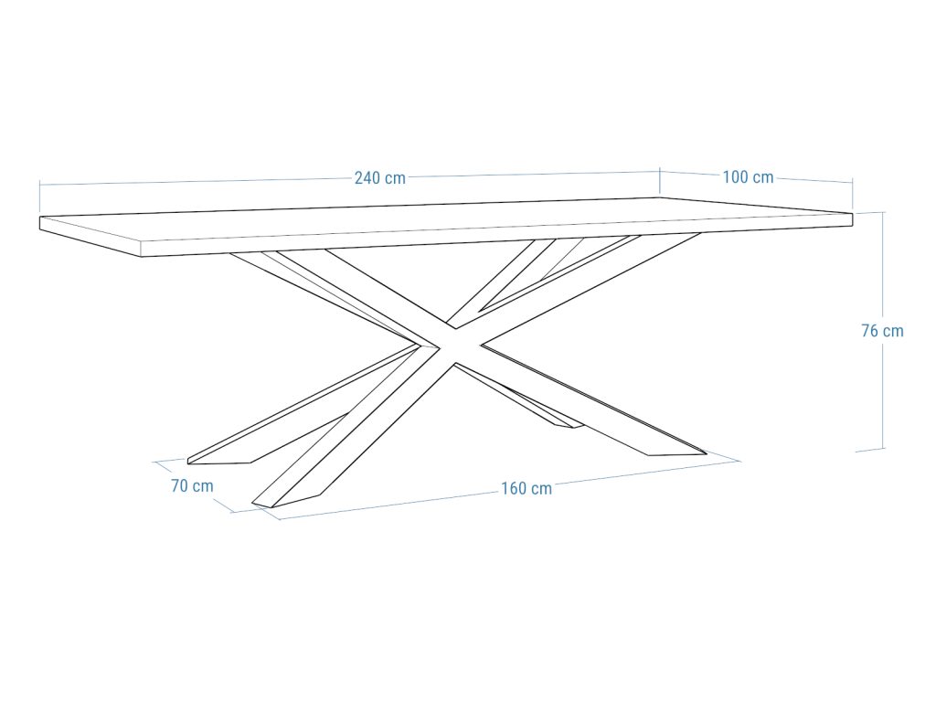 Stół dębowy Pająk - obrazek 8