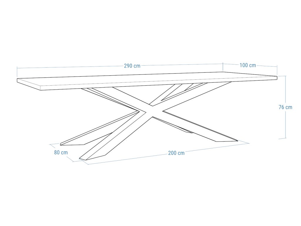 Stół dębowy Pająk - obrazek 9