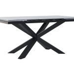 Stół rozkładany ze spieku kwarcowego Pająk