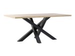 Stół z blatem dębowym Mediolan