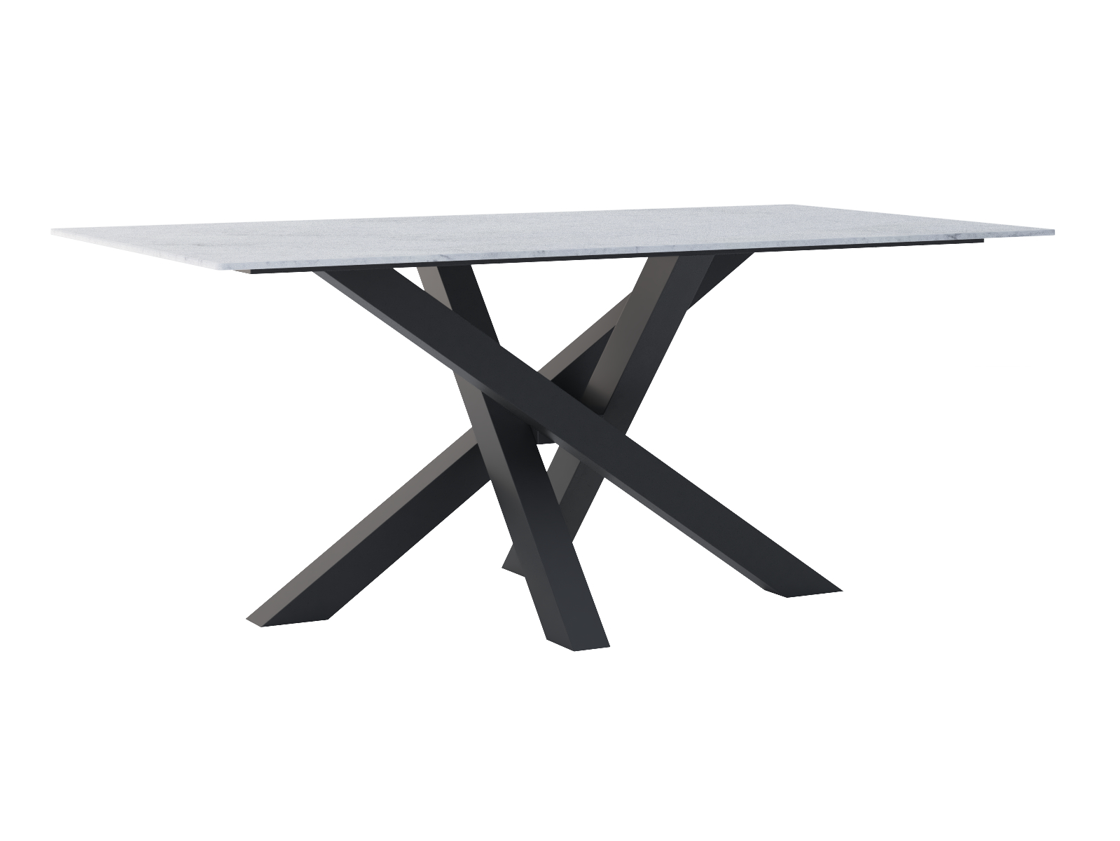 sto002-sp-180x90-m-koloey Stół z blatem ze spieku kwarcowego Mediolan - obrazek 1