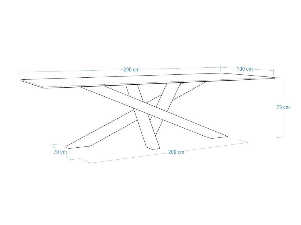 Stół z blatem ze spieku kwarcowego Mediolan - obrazek 9
