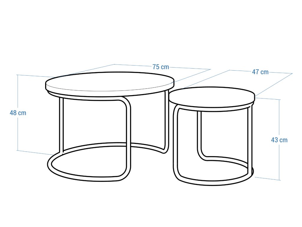 Zestaw stolików Kambal - obrazek 5