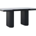 Rozkładany stół do salonu ze spieku kwarcowego Torvo