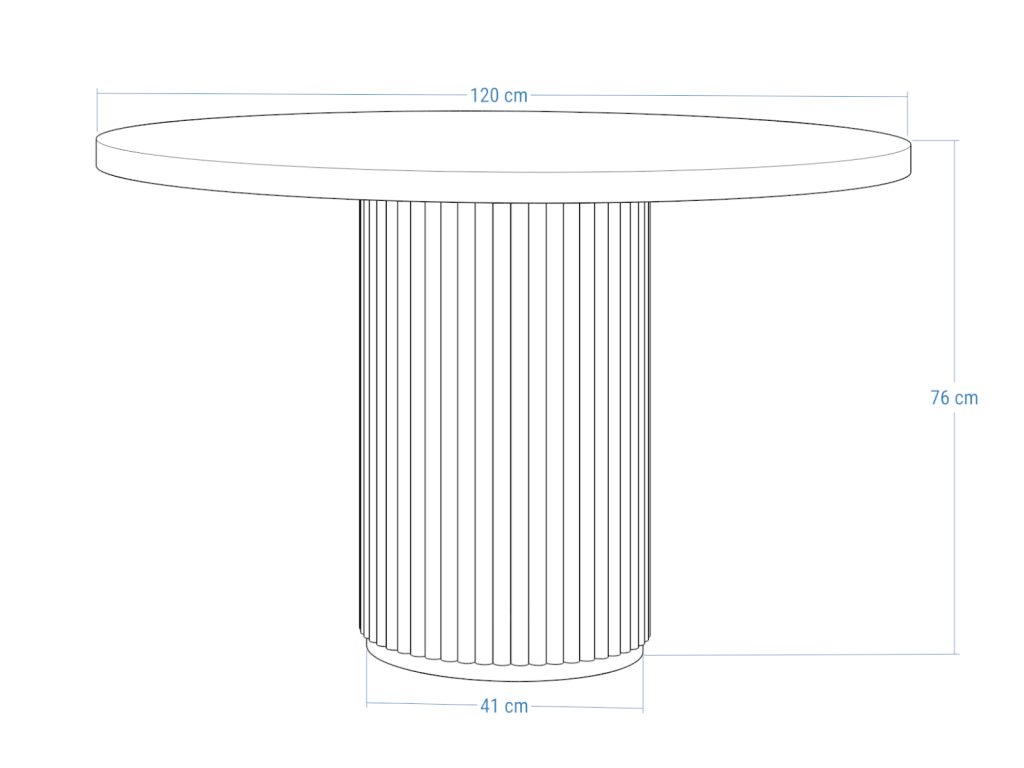 Nowoczesny stół dębowy Toro - obrazek 5